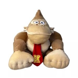 Donkey Kong Plush Super Mario Licensed Nintendo 2016 Stuffed Animal Toy​